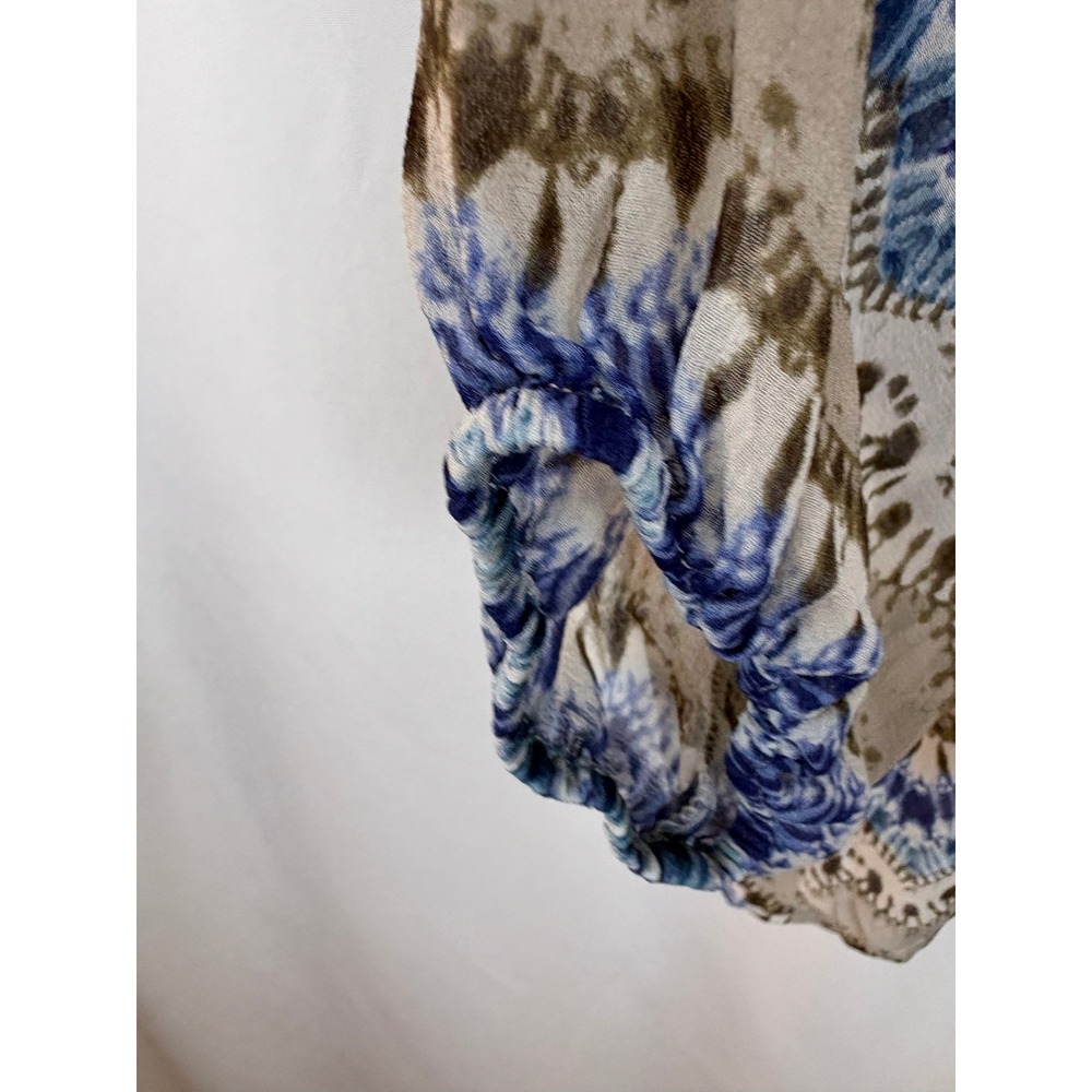 Sundance Boho Ethereal Silk Boho Peasant Blouse Size M - Picture 5 of 6